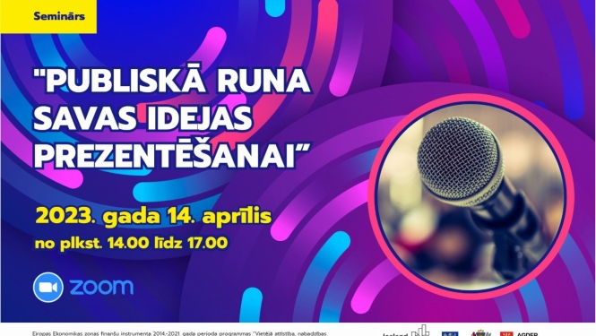 afiša pasākumam 