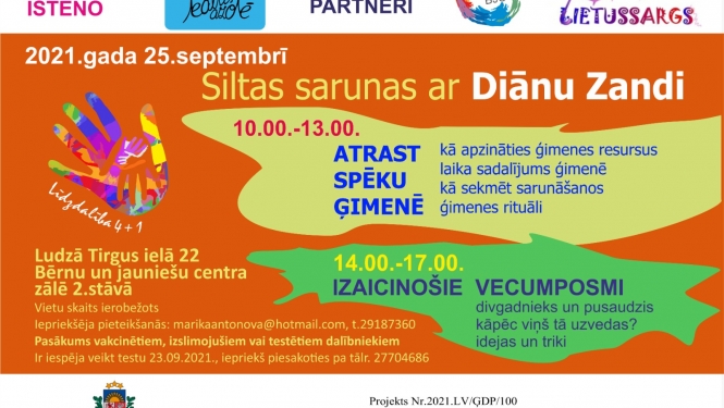 Biedrība Teātris azotē aicina uz tikšanos ar psiholoģi un psihoterapeiti Diānu Zandi