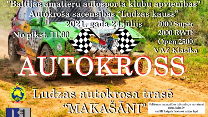 Autokrosa sacensības “Ludzas kauss”