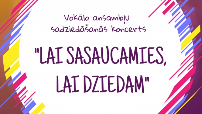 Aicinām pieteikties vokālo ansambļu koncertam