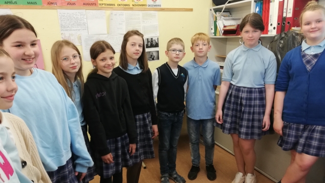 Ludzas Mūzikas skolas skolēni