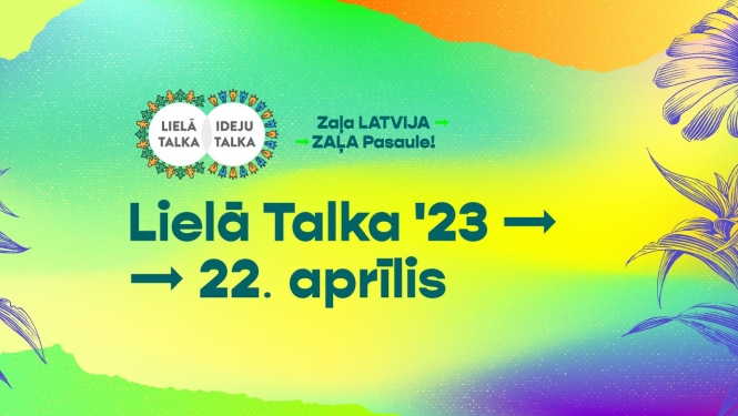 Lielās talkas afišas