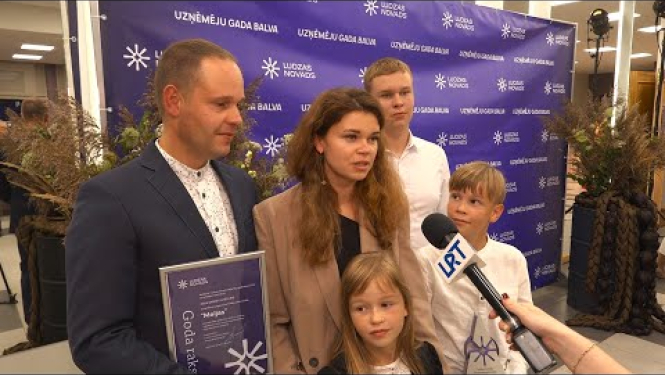 Ludzā godināti “Uzņēmēju gada balvas 2024” saņēmēji