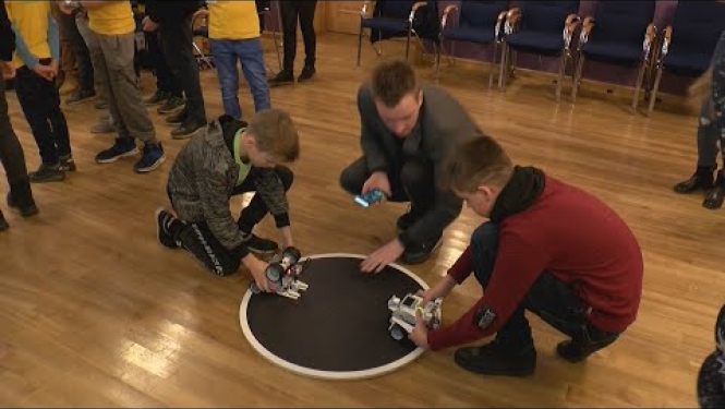 Lego robotikas sacensības pirmo reizi Ludzā