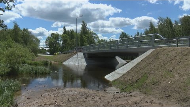 Pabeigti “Govju tiltiņa” pārbūves darbi