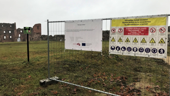 pilskalna remontdarbi