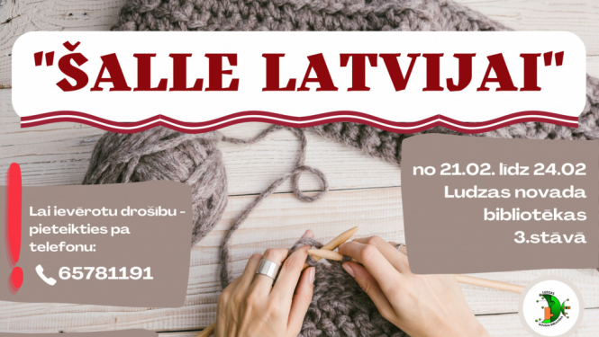Aicina iesaistīties projektā “Šalle Latvijai”