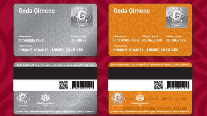 Apliecībai “Goda ģimene” jauna mērķgrupa un dizains