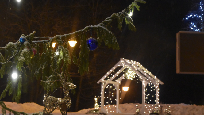 Ludzas novads iemirdzas Ziemassvētku gaidās