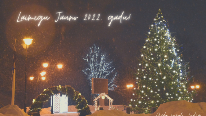 Ludzas novada pašvaldības Jaungada apsveikums