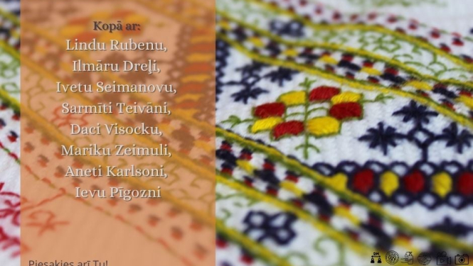 Diskusija par tautas tērpu Ludzas amatnieku centrā