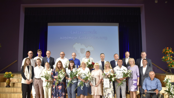 Ludzā godināti labākie novada uzņēmēji