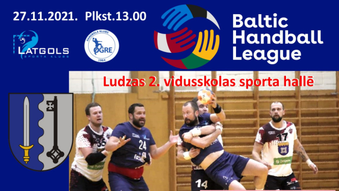 Baltijas handbola līga Ludzas 2. vidusskolas sporta hallē