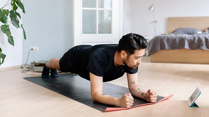 Sākot ar 25. oktobri vingrošanas nodarbības notiks attālināti