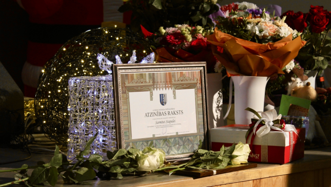 Pasniegts Ludzas novada pašvaldības Atzinības raksts