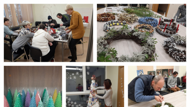 Ziemassvētku gaidīšanas laiks Ludzas dienas centrā