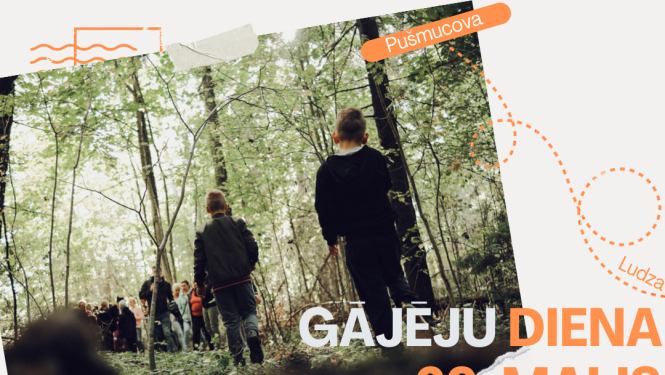 Piedzīvo Gājēju dienu Ezertakā