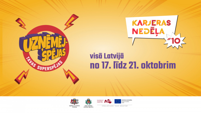 Visā Latvijā norisinās uzņēmējspēju izzināšanai veltītas Karjeras nedēļas aktivitātes