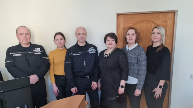 Pašvaldības policija tiekas ar Valsts probācijas dienesta Ludzas teritoriālā struktūrvienību