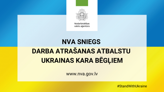 NVA sniegs darba atrašanas atbalstu Ukrainas kara bēgļiem
