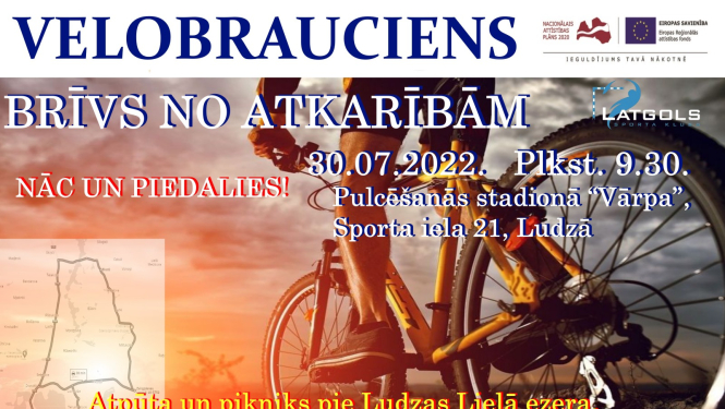 Velobrauciens “BRĪVS NO ATKARĪBĀM”