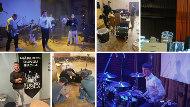 Salnavā īstenots projekts "Labāka skaņa, spēcīgāka kopiena"