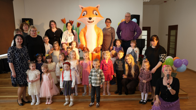 Ludzas novada jaunie talanti pieskandina Kārsavu koncertā “Mazais dziedātājs”