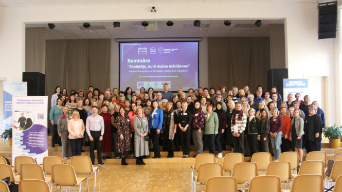 Ludzas novada pedagogi piedalās reģionālajā tīklošanās seminārā “Skolotājs, kurš maina mācīšanos”