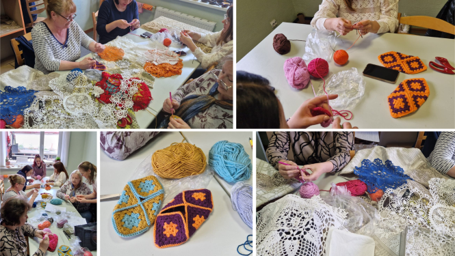 Vizuālis - Pieaugušo izglītības dienas Ludzas novadā: Radošā nodarbība par tamborēšanas prasmēm