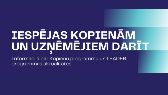 Aktuālas iespējas kopienām un uzņēmējiem – piedalies semināros Ludzas novadā un attālināti!