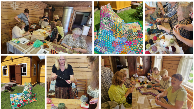 Radošā darbnīca "Adi un radi kopā ar "Musturprieku"" Ludzas Novadpētniecības muzejā