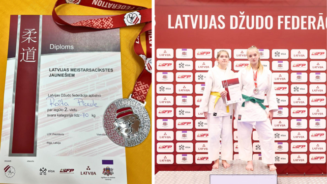 Ludzas sportisti starp labākajiem Latvijas džudo meistarsacīkstēs