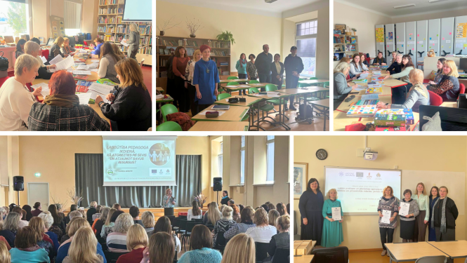 Ludzas novada pedagogu konference “Pieredzes tilts: SADARBĪBA, INOVĀCIJAS UN SKOLOTĀJA SPĒKS”