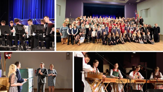 Ludzā aizvadīts projekta “Together in Art” noslēguma koncerts un izstāde