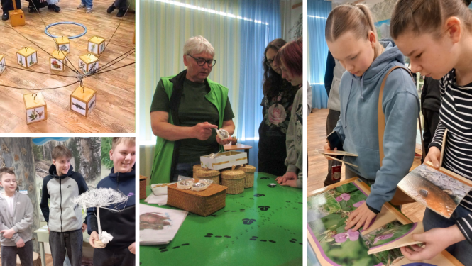 Zilupes jaunieši pēta invazīvās sugas Rāznas Nacionālajā parkā!