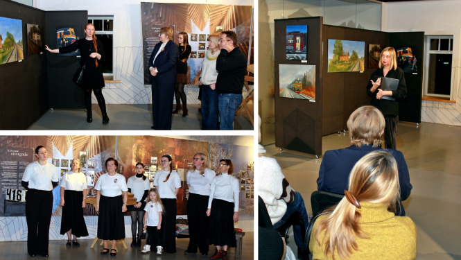 Kārsavā atdzīvojas dzelzceļa stāsti krāsās, atmiņās un liecībās