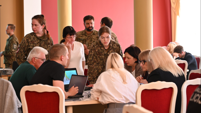 Foto no Zemessardzes 3. Latgales brigādes arhīva