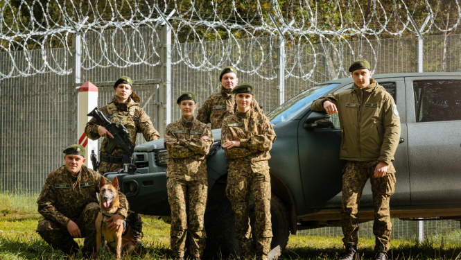 FOTO: Robežsargu formas tērpi