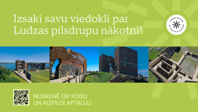 Izsaki savu viedokli par Ludzas pilsdrupu nākotni!