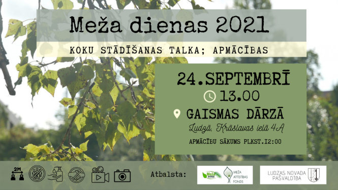“Meža dienas 2021” ietvaros aicinām uz koku stādīšanas talku