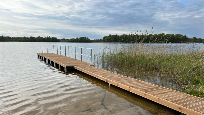 Ludzas novadā tiek uzlabota peldvietu infrastruktūra