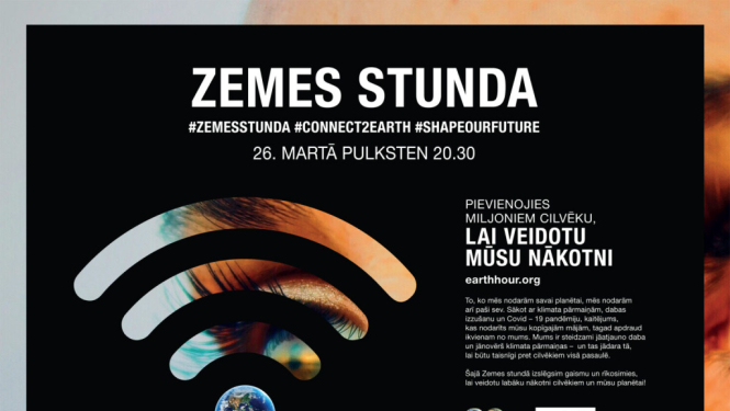 “Zemes stunda 2022”: solidaritātes brīdis cilvēkiem un planētai