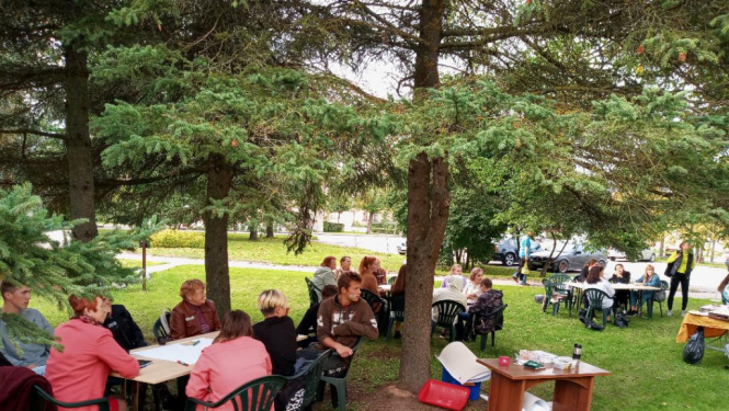 Aizvadīts pasākums “Demokrātijas kafejnīca”