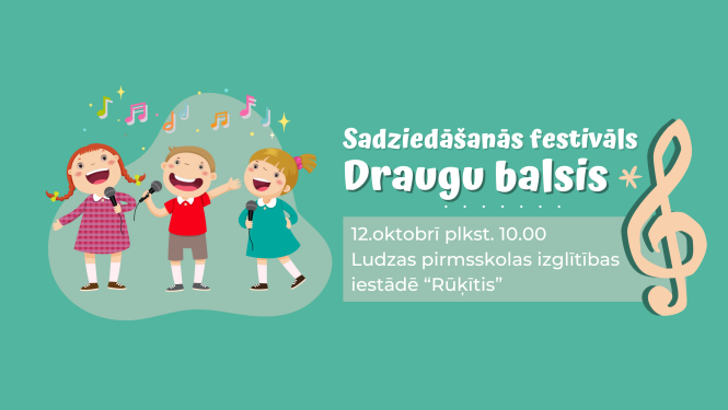 Aicina pieteikt mazos vokālistus sadziedāšanās festivālam