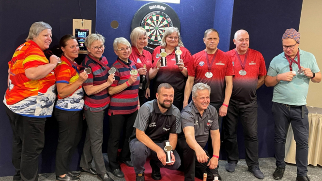 Ludzas novads pārstāvēts šautriņu mešanas sacensībās