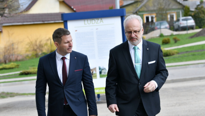 Valsts prezidents apmeklēja Ludzas novadu | LRTV sižets