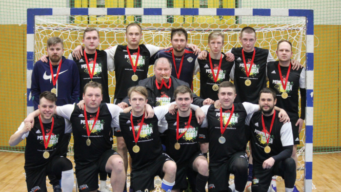 Noslēdzies Ludzas novada čempionāts Telpu futbolā