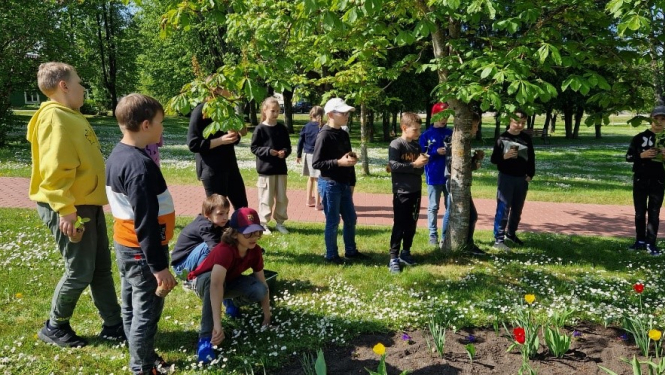 Zilupes vidusskolas skolēni