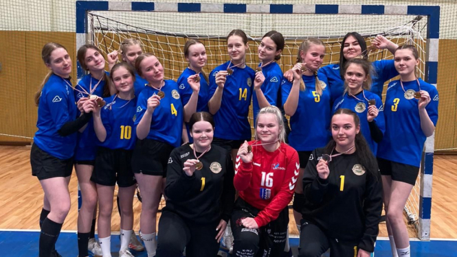 Ludzas novada Sporta skolas handolistēm 3.vieta