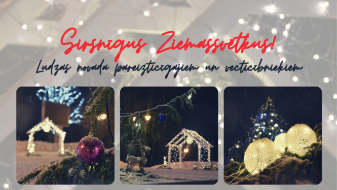 Sveiciens Ludzas novada pareizticīgajiem un vecticībniekiem Ziemassvētkos!